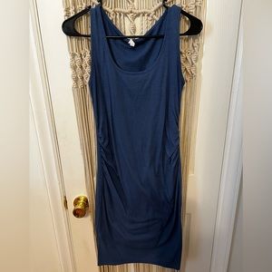 PinkBlush Ribbed Maternity Dress